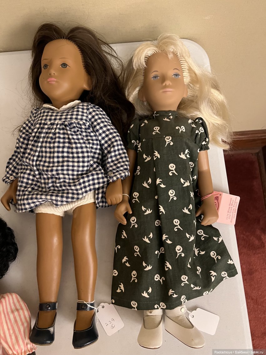 Первый опыт участия в живом аукционе антикварных и винтажных кукол