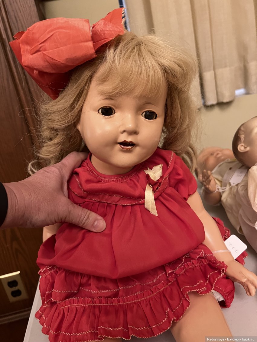 Первый опыт участия в живом аукционе антикварных и винтажных кукол