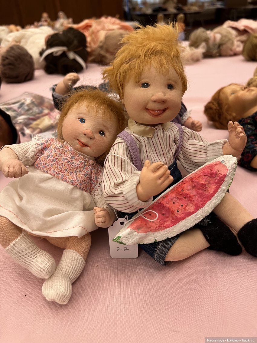 Первый опыт участия в живом аукционе антикварных и винтажных кукол