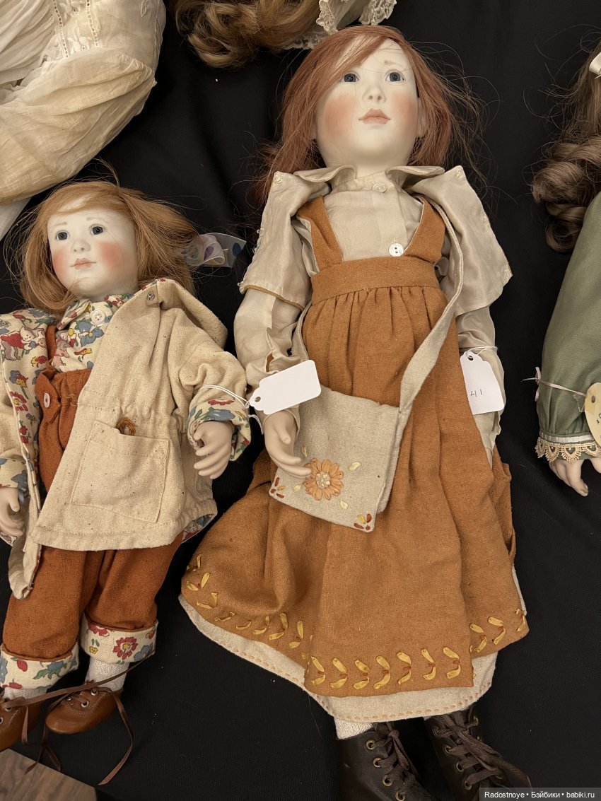 Первый опыт участия в живом аукционе антикварных и винтажных кукол