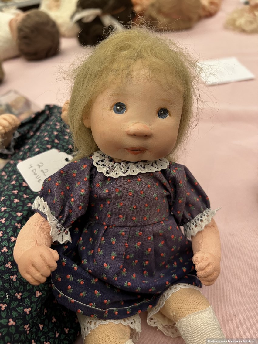 Первый опыт участия в живом аукционе антикварных и винтажных кукол