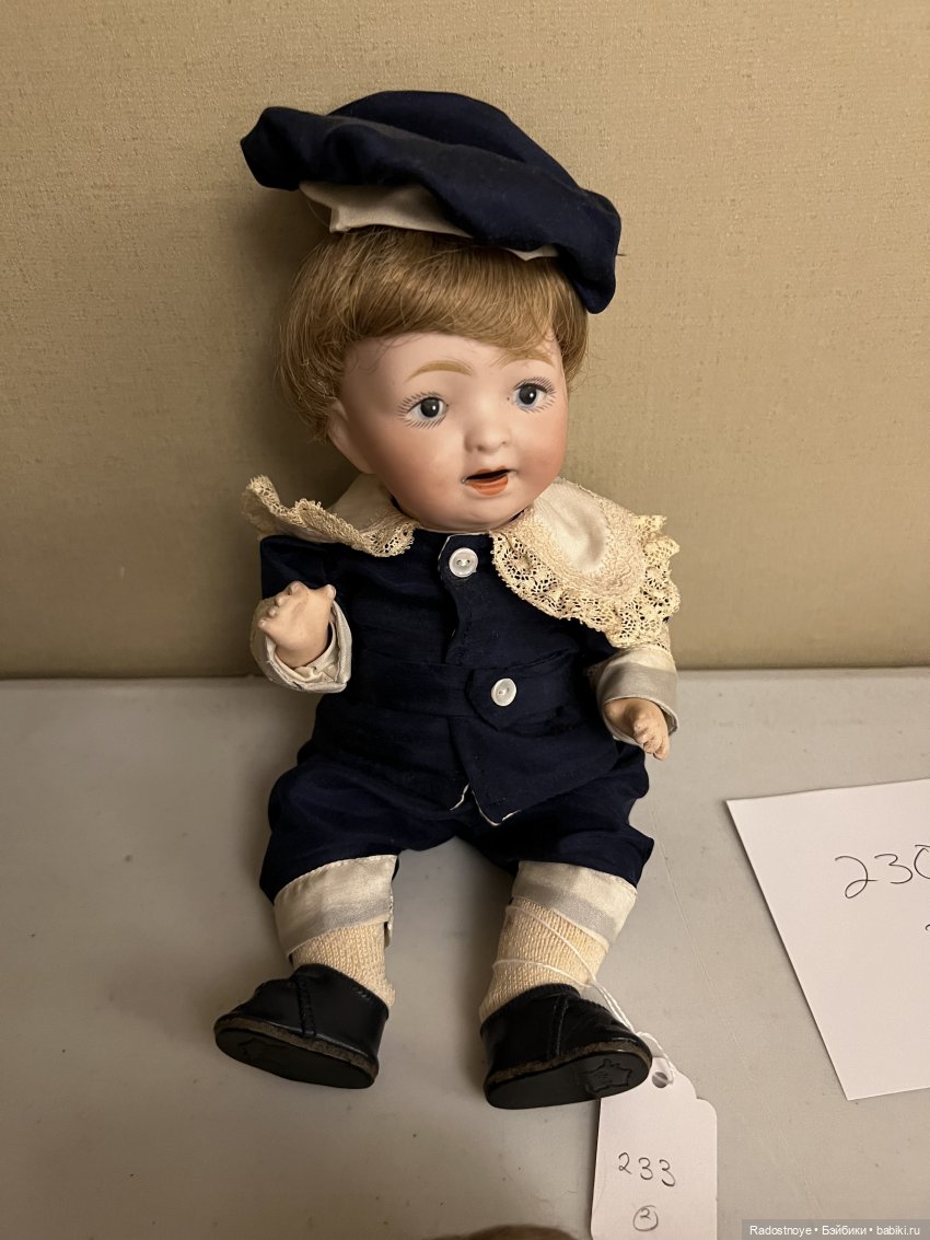 Первый опыт участия в живом аукционе антикварных и винтажных кукол