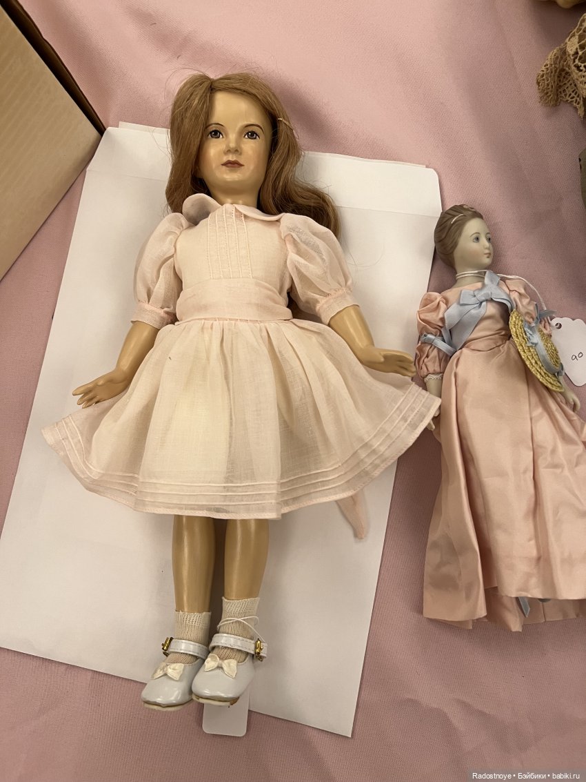 Продолжение моего первого опыта участия в живом аукционе антикварных и винтажных кукол