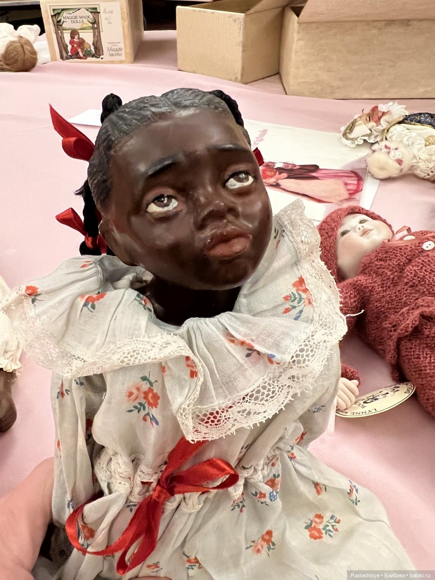 Продолжение моего первого опыта участия в живом аукционе антикварных и винтажных кукол