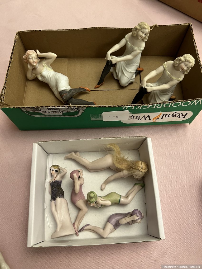 Продолжение моего первого опыта участия в живом аукционе антикварных и винтажных кукол