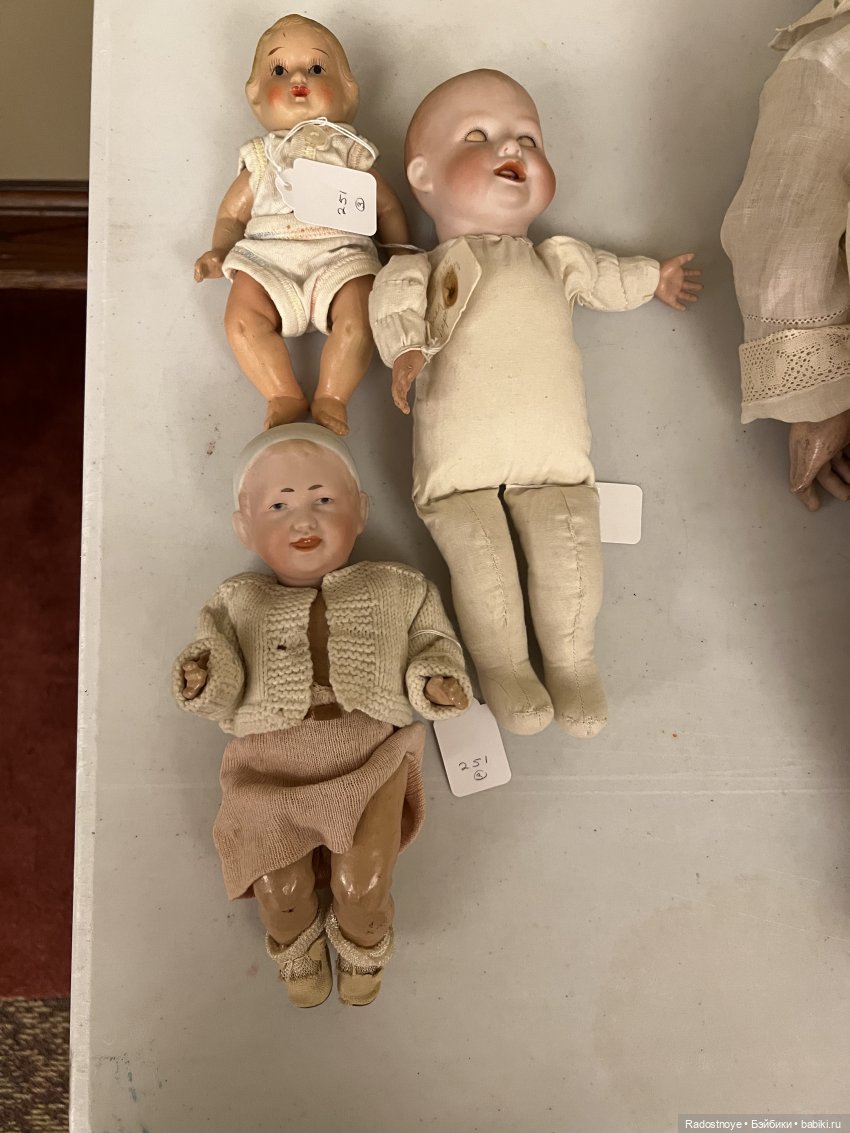 Продолжение моего первого опыта участия в живом аукционе антикварных и винтажных кукол