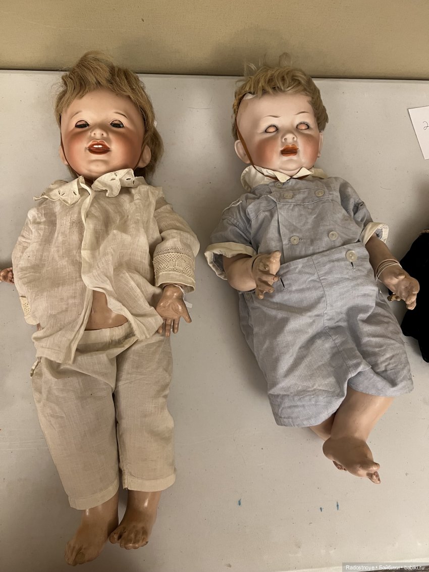 Продолжение моего первого опыта участия в живом аукционе антикварных и винтажных кукол