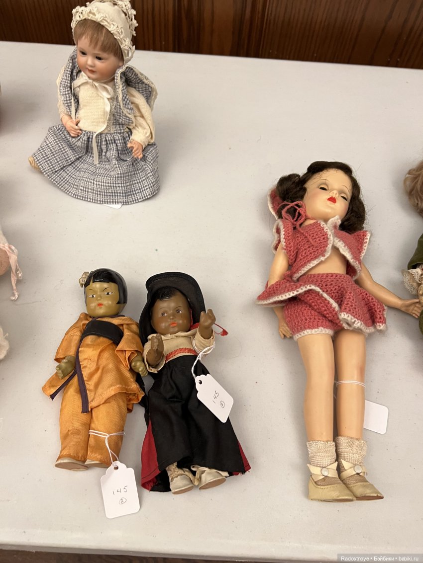 Продолжение моего первого опыта участия в живом аукционе антикварных и винтажных кукол