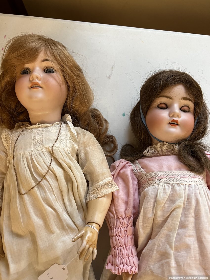 Продолжение моего первого опыта участия в живом аукционе антикварных и винтажных кукол