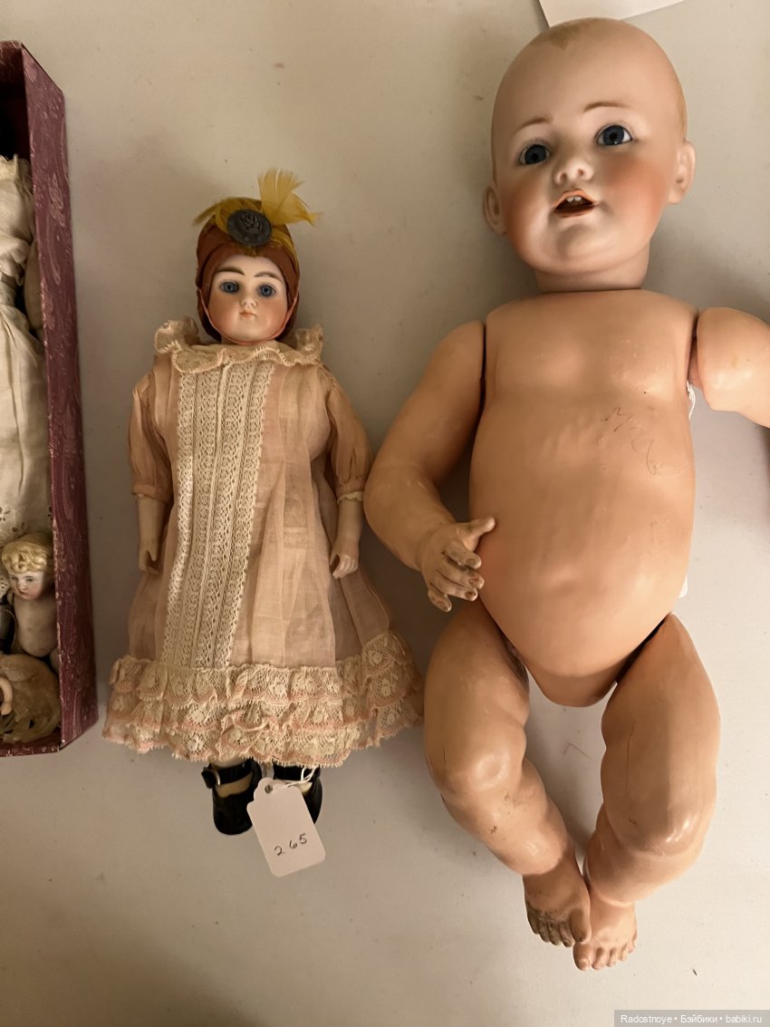 Продолжение моего первого опыта участия в живом аукционе антикварных и винтажных кукол