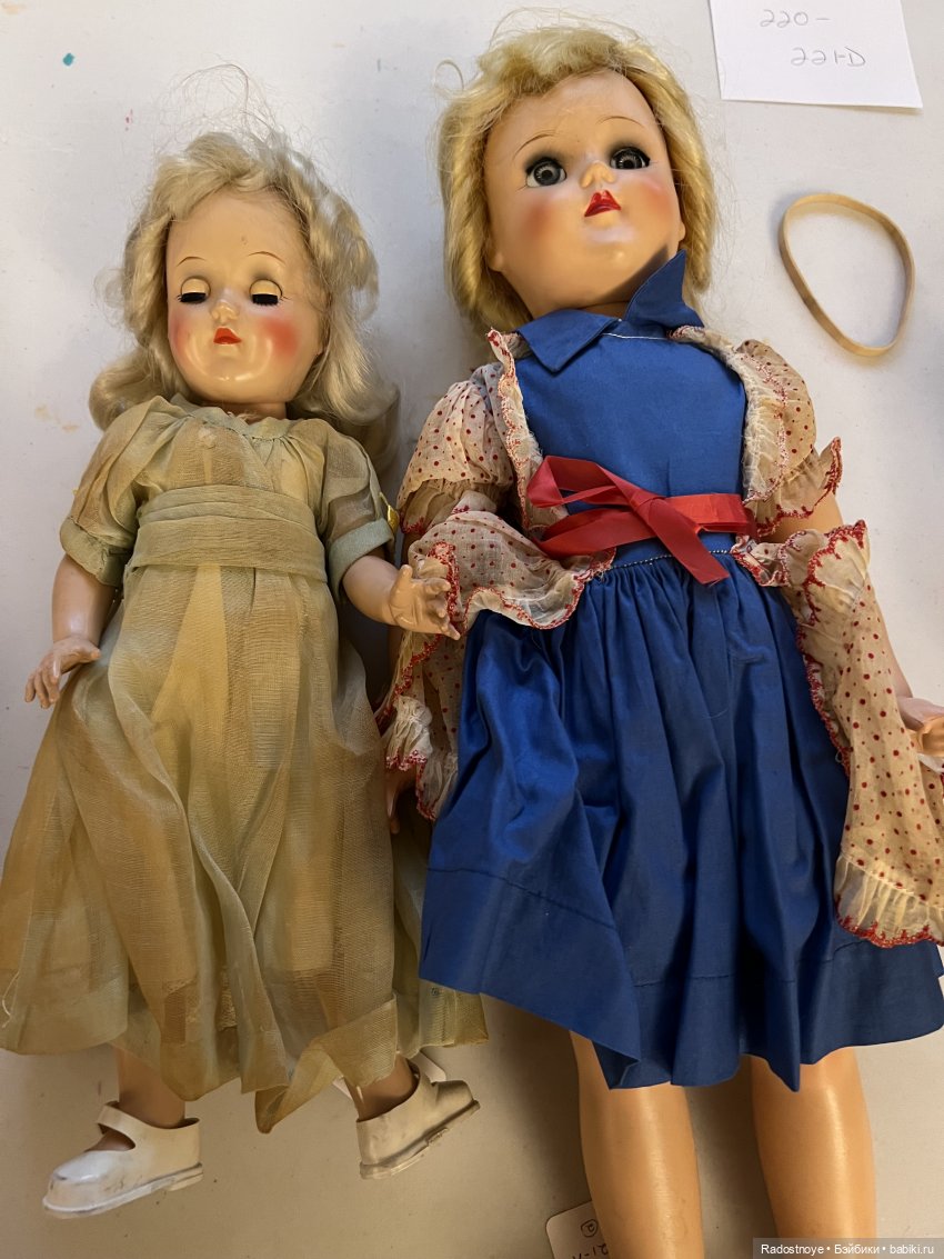 Продолжение моего первого опыта участия в живом аукционе антикварных и винтажных кукол