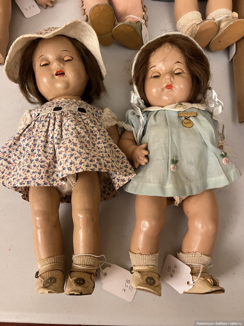 Продолжение моего первого опыта участия в живом аукционе антикварных и винтажных кукол