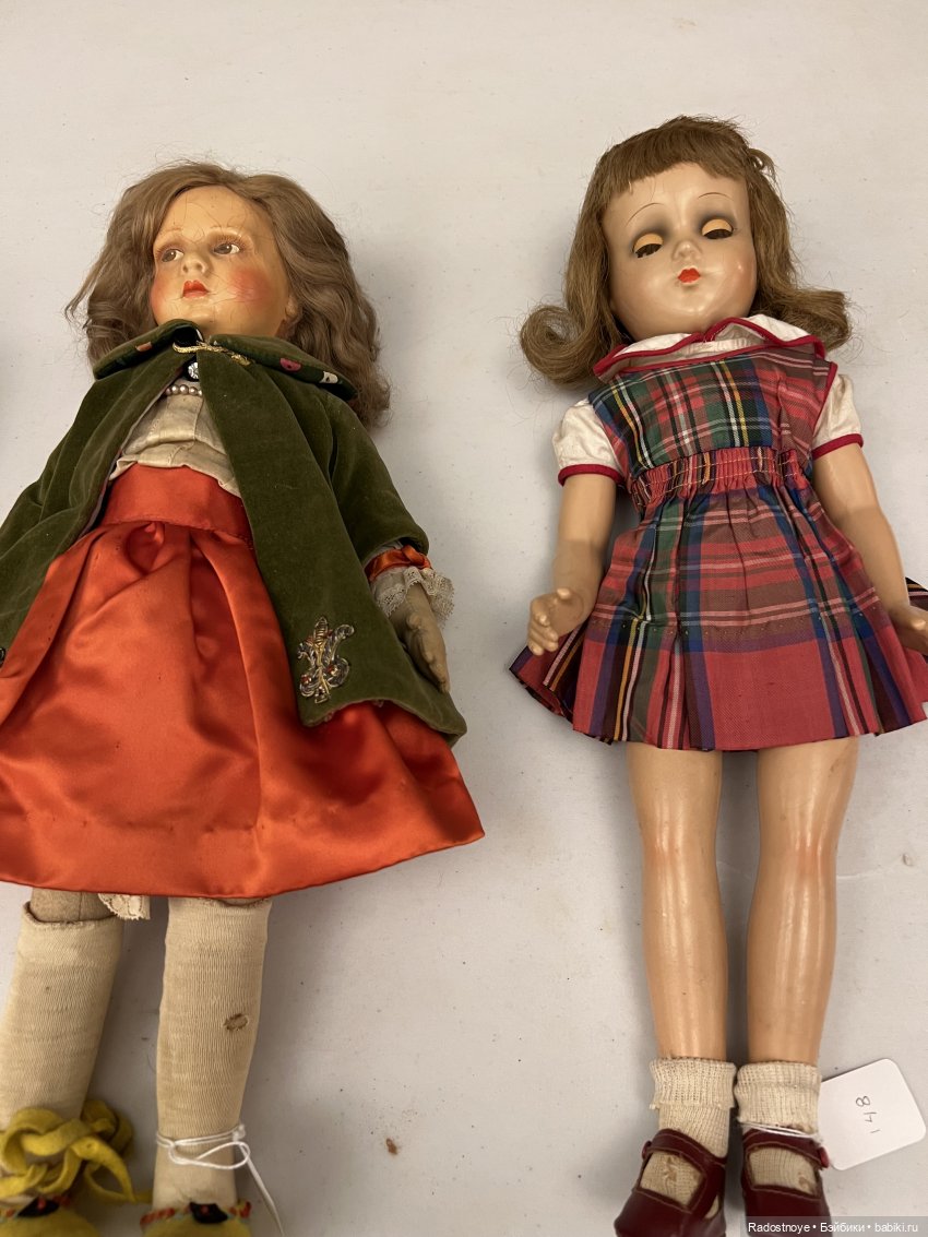 Продолжение моего первого опыта участия в живом аукционе антикварных и винтажных кукол