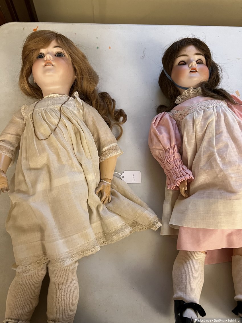 Продолжение моего первого опыта участия в живом аукционе антикварных и винтажных кукол