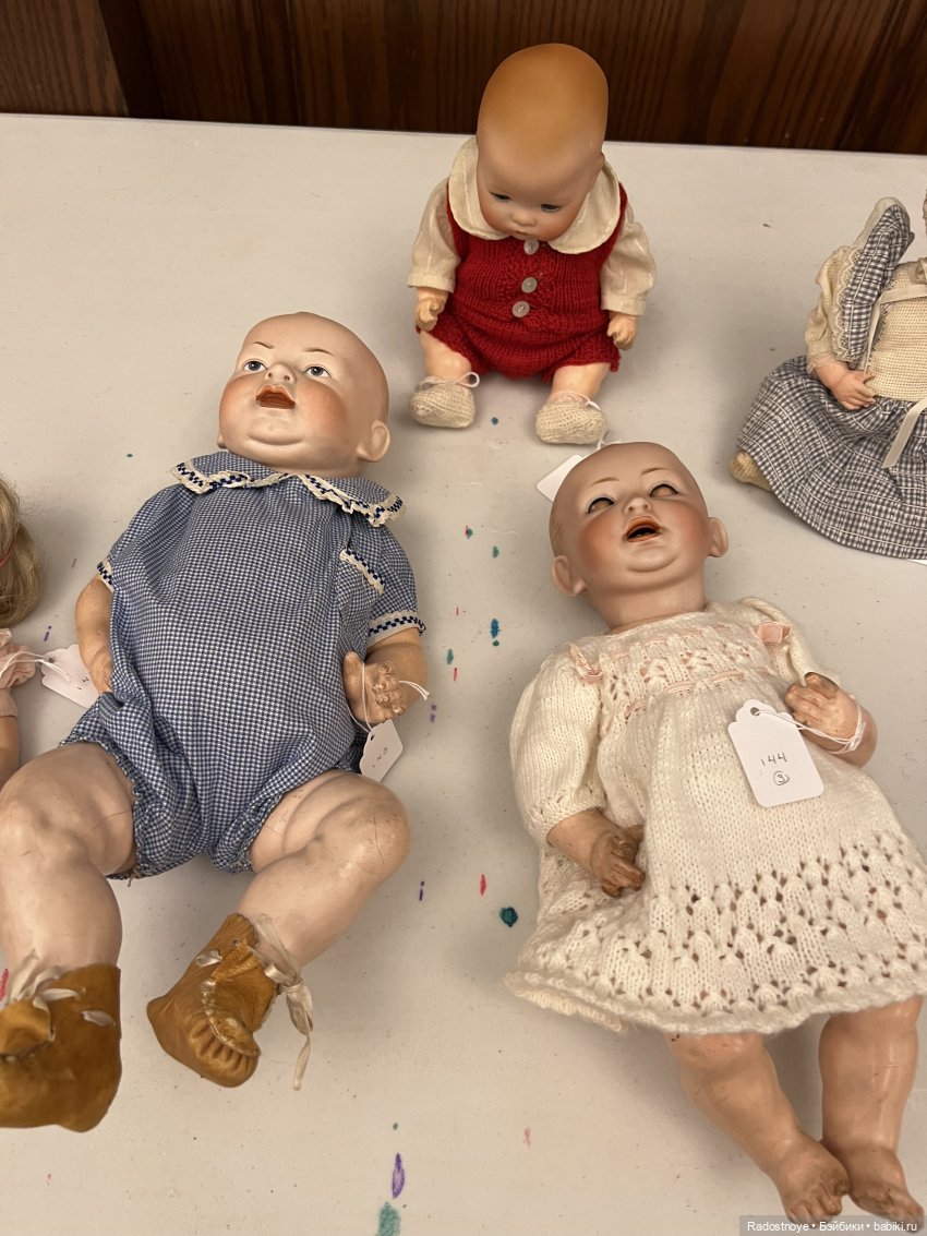 Продолжение моего первого опыта участия в живом аукционе антикварных и винтажных кукол