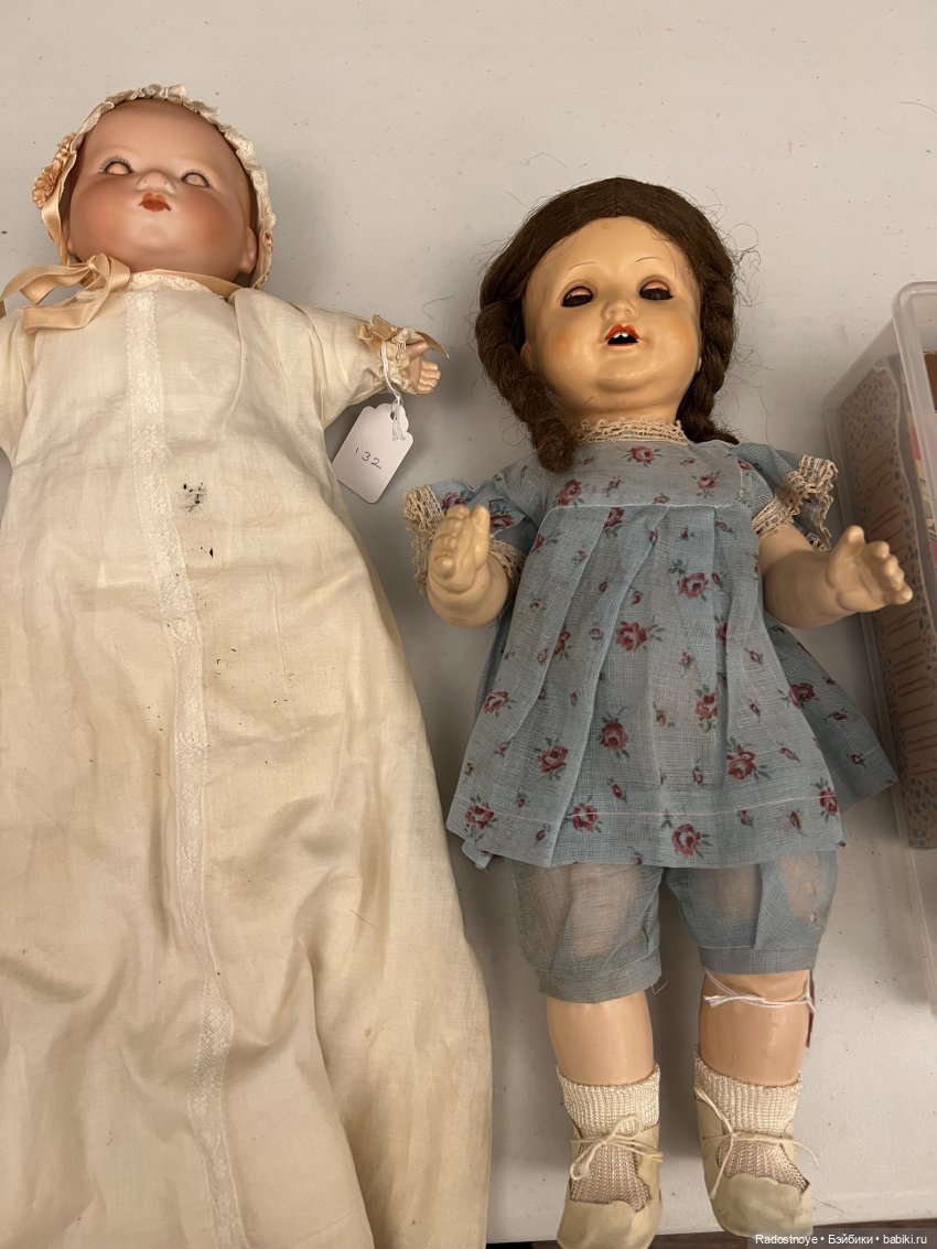 Продолжение моего первого опыта участия в живом аукционе антикварных и винтажных кукол