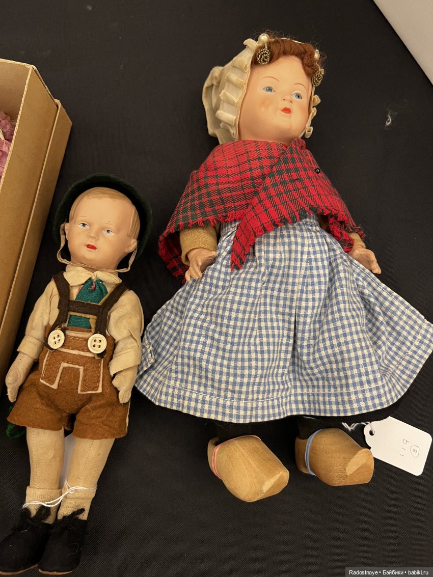 Продолжение второго опыта участия в аукционе антикварных и винтажных кукол