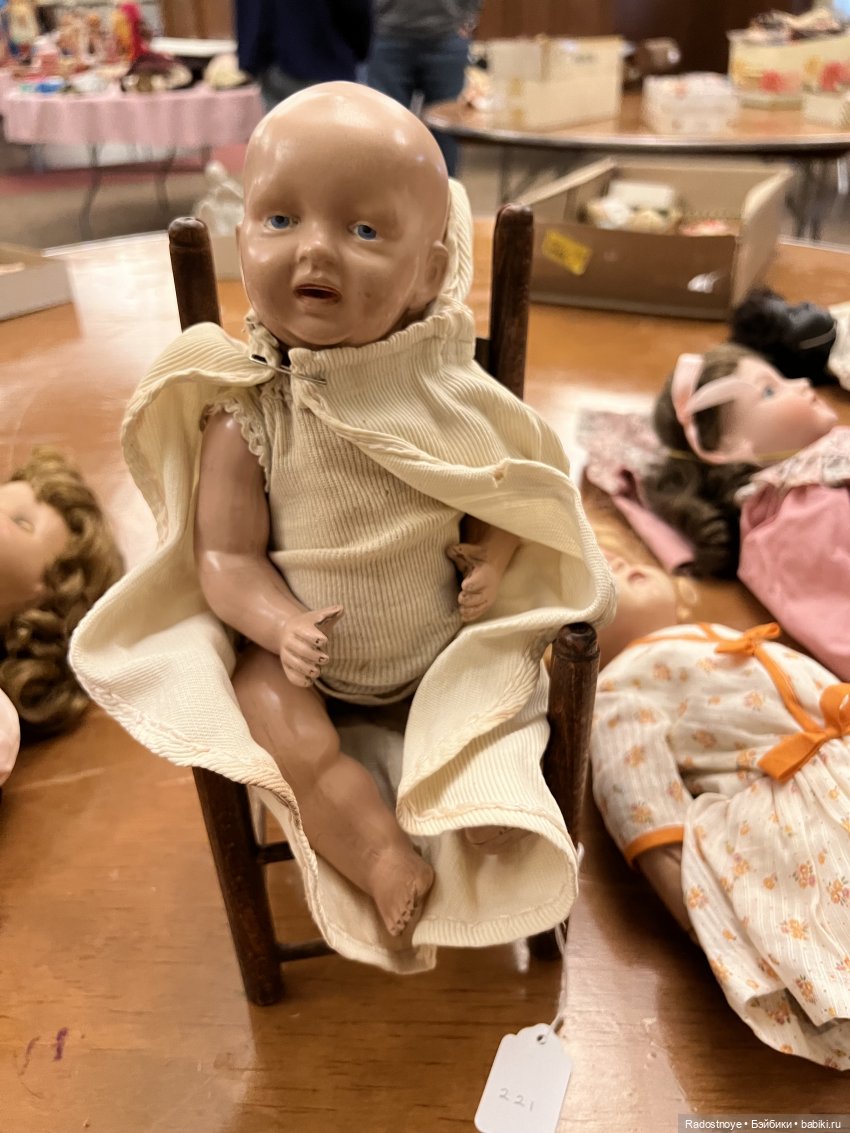 Продолжение второго опыта участия в аукционе антикварных и винтажных кукол