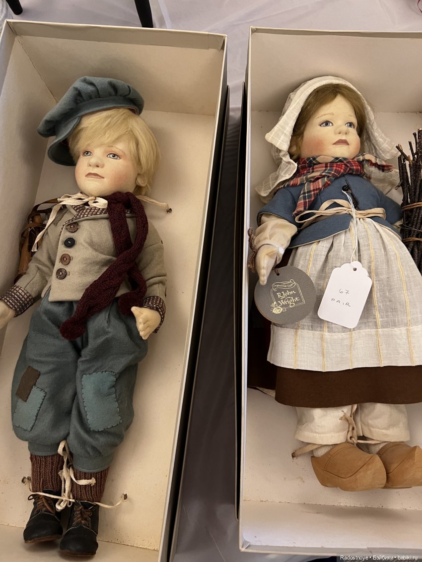 Обзор с аукциона антикварных кукол