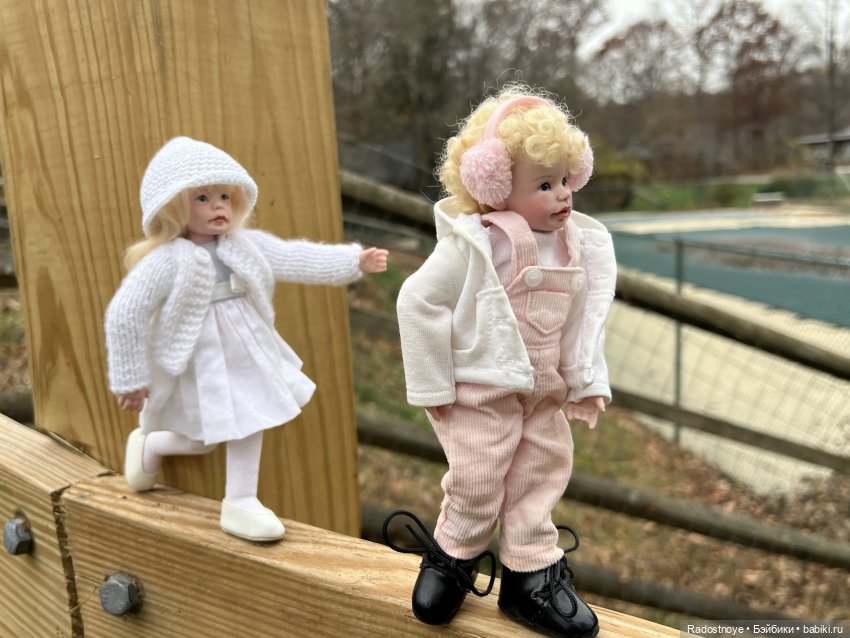 Анжела и Селеста — Куклы LeeAnn (Denis Bastien) и Marianna Oldenburg: винил (фото 3)