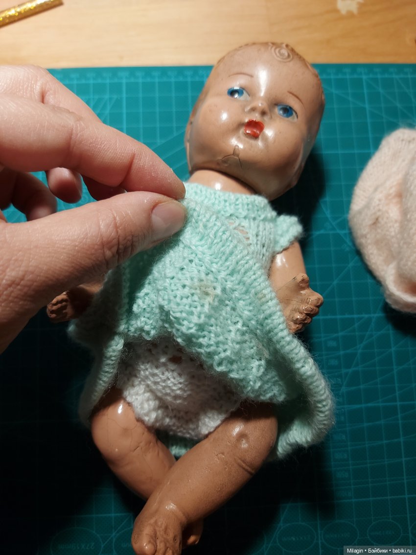 Куколка из Англии — Редкие антикварные куклы и реплики: воск (фото 3)