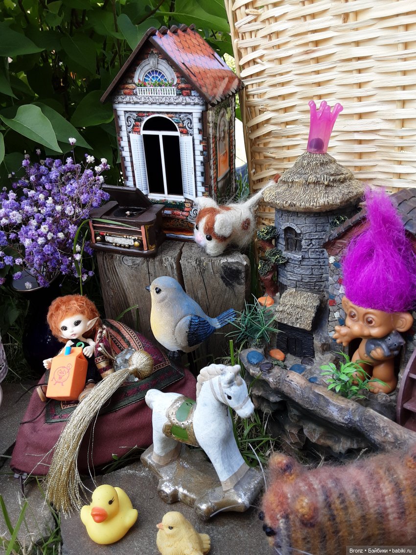 Эльф на прогулке в саду — Куклы Fairyland (ФэйриЛэнд): BJD (БЖД)