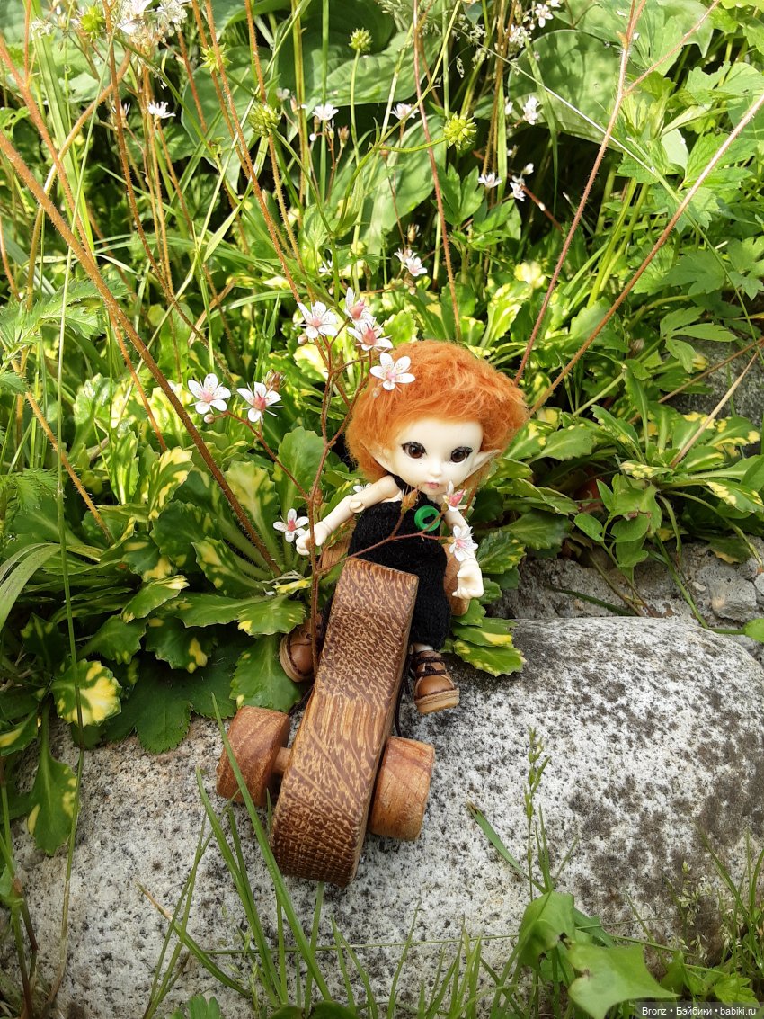 Эльф на прогулке в саду — Куклы Fairyland (ФэйриЛэнд): BJD (БЖД)