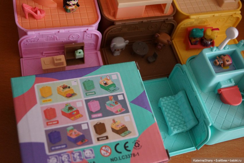 Чемоданчики Little Corner Welcom to Nana Friends и кто в них живёт (фото 8)