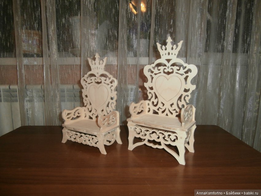 Мастеру браво — Мебель для кукол и домиков: фото