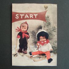 Goebel MJ Hummel и Eva Harta 4303 куклы на открытках