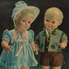 Schildkröt-Puppen каталог 1950 года