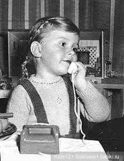 Кукольные домики 1950-60-х годов. Телефон (фото 3)