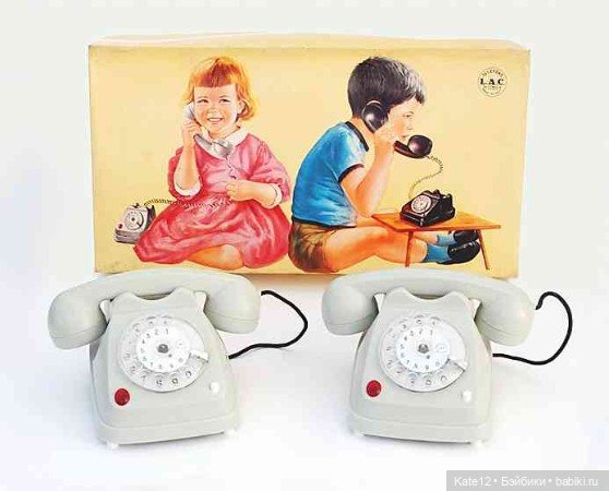 Кукольные домики 1950-60-х годов. Телефон (фото 2)