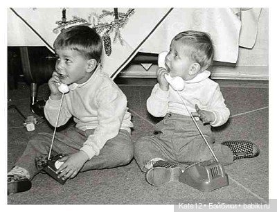 Кукольные домики 1950-60-х годов. Телефон (фото 8)