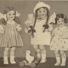 Куклы и младенцы каталог 1938 г.