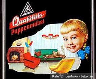 Кукольные домики 1950-60-х г. Гостиная (фото 2)