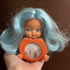 Кукла винтажная пляжница купальщица