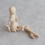 Джейн, 38 см. Заготовка интерьерной куклы из текстиля для хобби, рукоделия, творчества