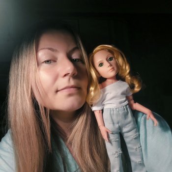 Кукла, с которой хочется говорить о себе💕