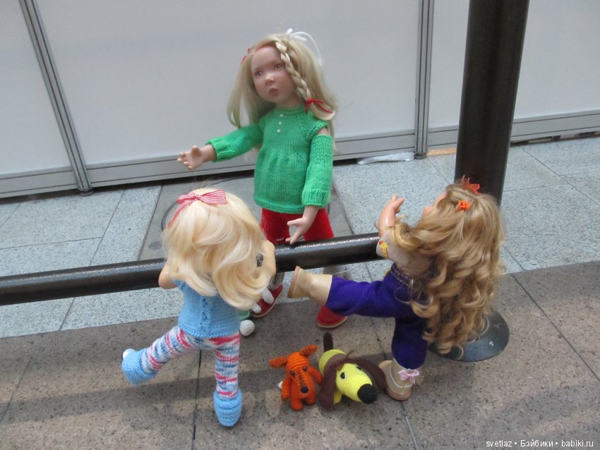 Как девочки гуляли по выставке (Светуля цвергназе, Катюша вихтель и Милочка минуш) Ч.4