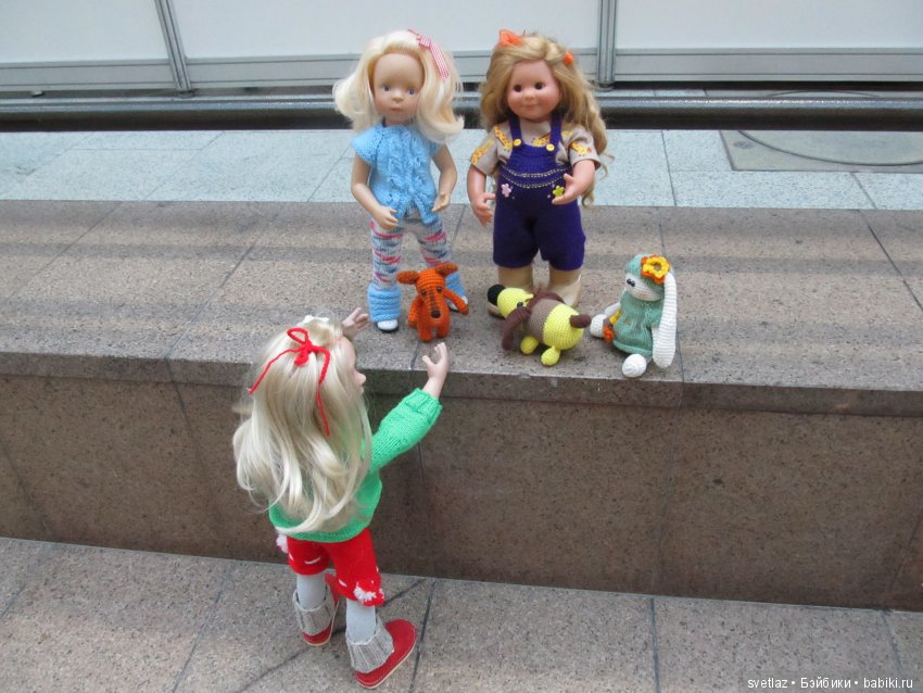 Как девочки гуляли по выставке (Светуля цвергназе, Катюша вихтель и Милочка минуш) Ч.4