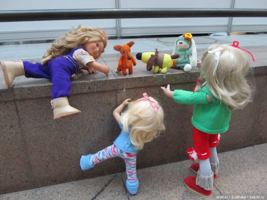 Как девочки гуляли по выставке (Светуля цвергназе, Катюша вихтель и Милочка минуш) Ч.4