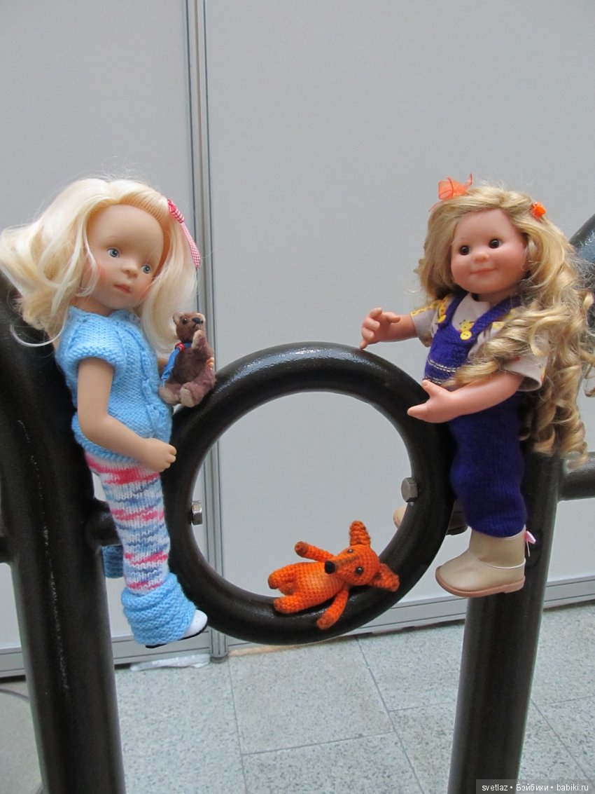 Как девочки гуляли по выставке (Светуля цвергназе, Катюша вихтель и Милочка минуш) Ч.4