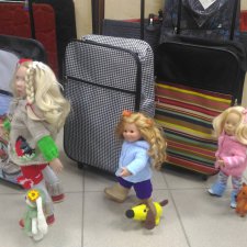 Путешествие девочек из Петербурга в Москву началось! Ч.2