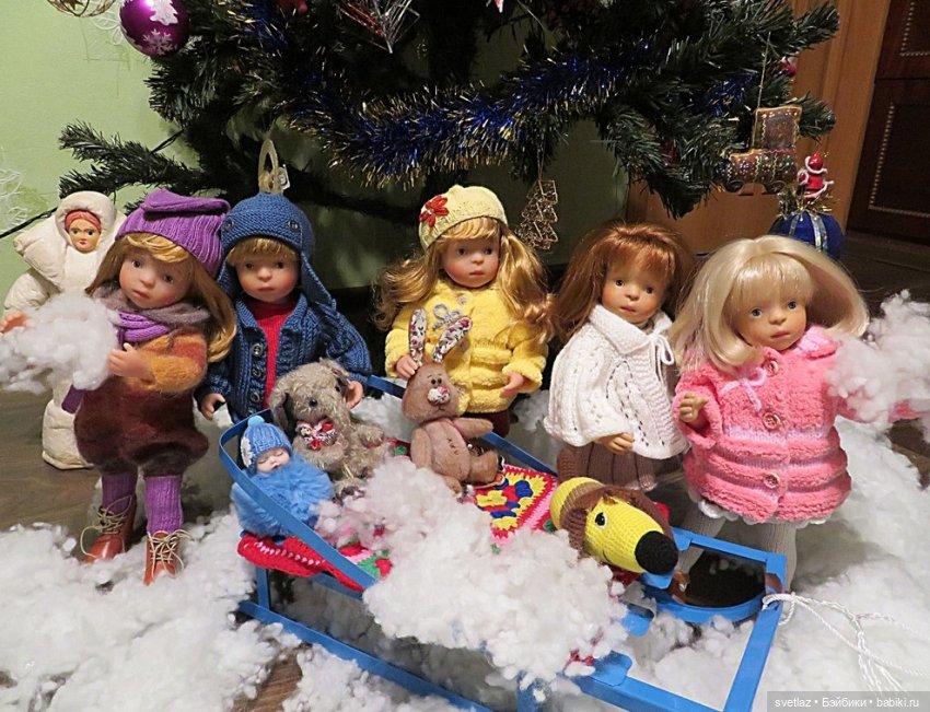 Посленовогодие 1 или снова едем в гости (или снежная вечеринка)