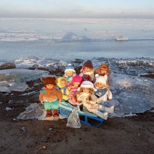 Посленовогодие 2 или опять едем в гости! Без друзей меня чуть-чуть, а с друзьями много! Ч.3