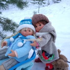 Посленовогодие 2 или опять едем в гости! Без друзей меня чуть-чуть, а с друзьями много! Ч.2