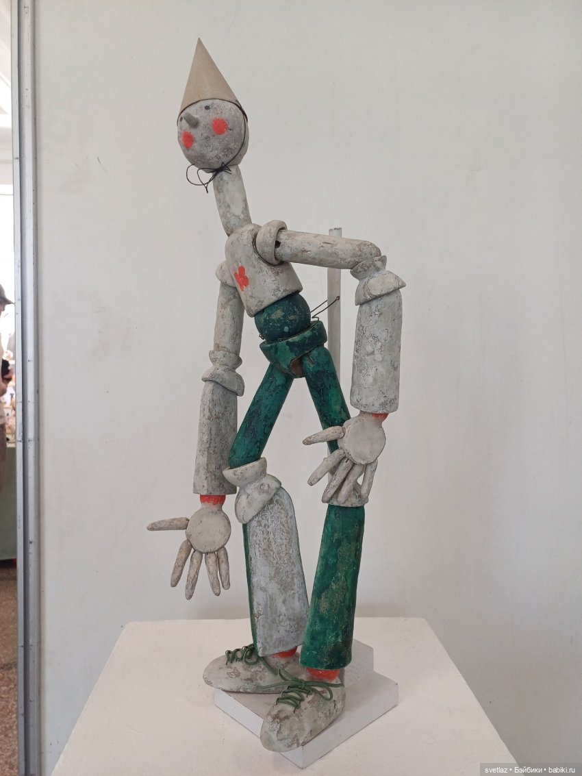 Проект Пиноккио.Буратино. на выставке "Время кукол" в Санкт-Петербурге