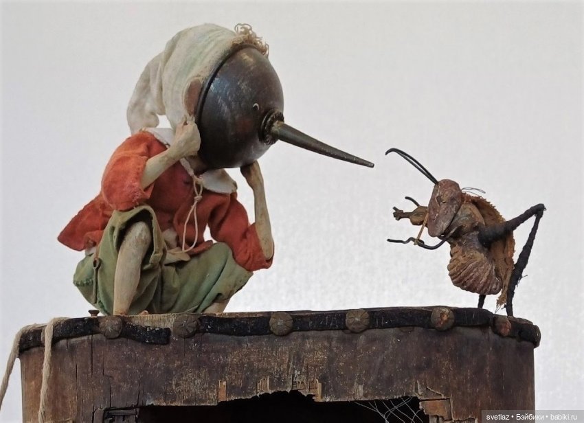 Проект Пиноккио.Буратино. на выставке "Время кукол" в Санкт-Петербурге