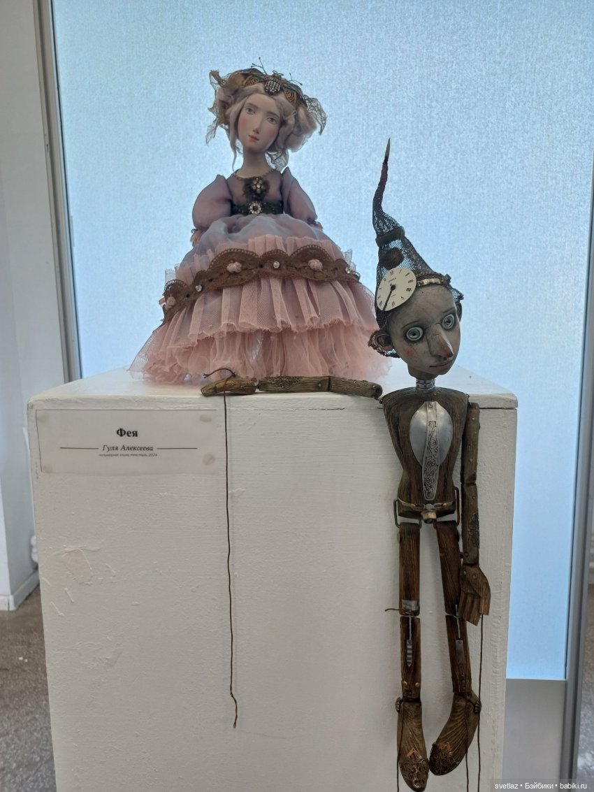 Проект Пиноккио.Буратино. на выставке "Время кукол" в Санкт-Петербурге